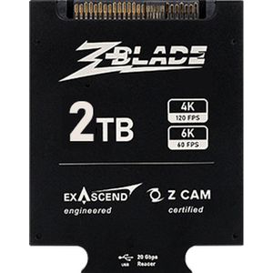 False Exascend ZBlade 2TB, Geheugenkaartlezer