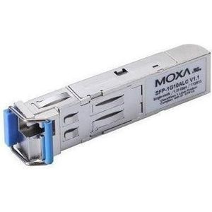Moxa SFP-1G20ALC - WDM type (BiDi) SFP module met 1 1000BaseSFP poort met LC connector, Zendontvangers