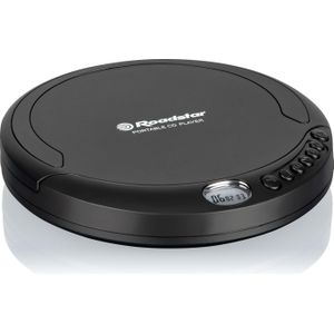 Roadstar CD-speler PCD-435NCD, MP3-speler + draagbare audioapparatuur, Zwart