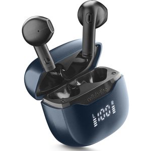 Cellularline 8018080491849 (ANC, 3.50 h, Draadloze), Koptelefoon, Zwart