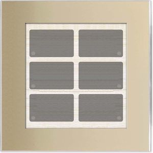 Issendorff ISSE-toetsenbord, Knoppen + Schakelaars, Beige