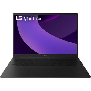 LG gram Pro 17 17Z90TP-G.AA78G 17" WQXGA Core Ultra 7 255H 16GB/1TB Win11 (17", 1000 GB, 16 GB, DE, Intel Core Ultra 7 255H), Notebook, Zwart