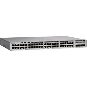 Cisco Katalysator 9200L (48 Havens), Netwerkschakelaar, Grijs