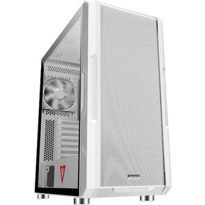 Modecom Huisvesting Vulkaan Amirani witte behuizing (ATX), PC-behuizing, Wit