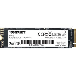 Patriot P310 SSD 240 GB (240 GB, M.2 2280), SSD