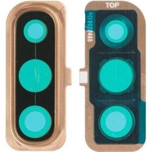 Samsung Camera Deco voor A505F Galaxy A50 - koraal (Galaxy A50), Onderdelen voor mobiele apparaten, Rood