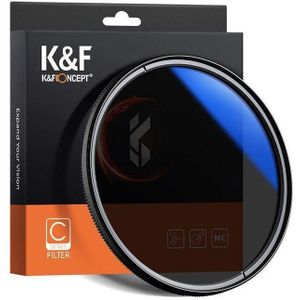 K&F Concept K&F Concept klassiek dun MC CPL polarisatiefilter (58 mm) KF01.1437 (58 mm, Polarisatiefilter), Lensfilter