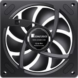 Jonsbo - ZA-120 - Ventilator - Zwart - 120 mm - PWM