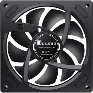 Jonsbo - ZA-120 - Ventilator - Zwart - 120 mm - PWM