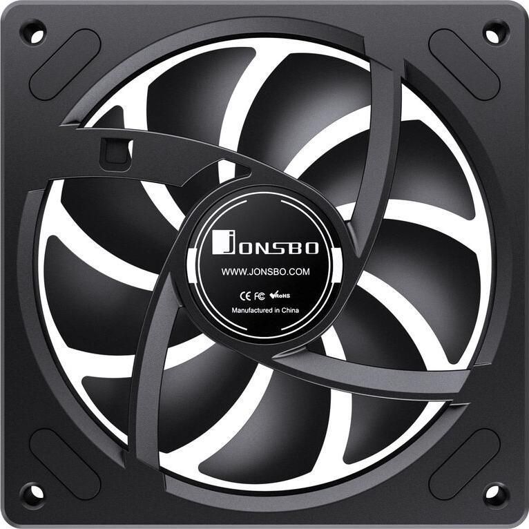 Jonsbo - ZA-120 - Ventilator - Zwart - 120 mm - PWM