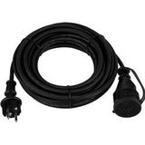 REV - Verlengkabel - Zwart - H05RR-F 3G1,5 mm² - 10 m