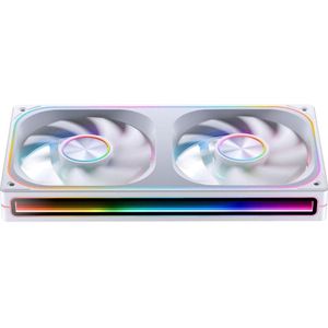 Jonsbo ZA-240 - PC Ventilator - Wit - 240 mm - ARGB PWM