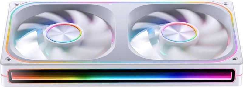 Jonsbo ZA-240 - PC Ventilator - Wit - 240 mm - ARGB PWM