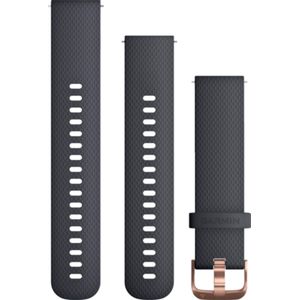 Garmin Snel verwisselbare polsband (20 mm, Silicone), Horlogebandjes, Grijs