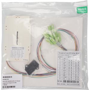 EFB Elektronik Uitgeruste lascassette met gekleurde offset-spoelen SC OM5, Server accessoires