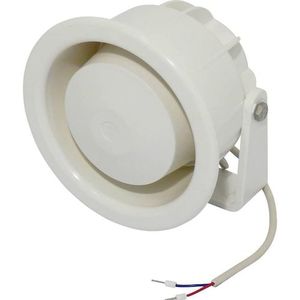 Visaton - Drukkamerhoorn DK 133 - Luidsprekeronderdelen - Wit - Waterdicht Ontwerp - 100 V