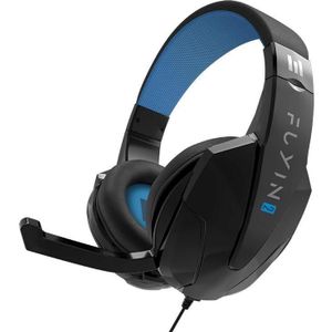Indeca HS132 (Bedraad), Gaming headset, Blauw, Zwart