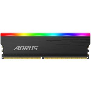 Gigabyte AORUS RGB DDR4 (2 x 8GB, 3733 MHz, DDR4 RAM, DIMM 288 pin), RAM, Zwart