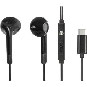 Blow Hoofdtelefoon B-17 Zwart USB-C (Bedraad), Koptelefoon, Zwart