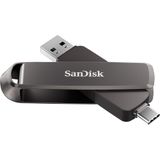 SanDisk - Extreme PRO DUAL Drive - 2 TB - USB Type-C en USB Type-A - Zwart