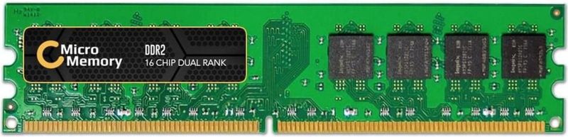 CoreParts - DDR2 - RAM Geheugen - 2 GB - Groen