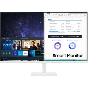 Samsung Slimme Monitor M5 (1920 x 1080 Pixels, 32""), Monitor, Wit