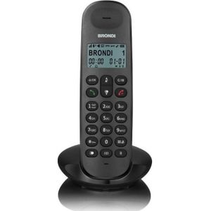 Brondi LOTUS DECT-telefoon Zwart