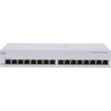 Cisco CBS110-16T-D Niet-beheerbare Business Switch | 16 GE-poorten | Beperkte levenslange garantie (CBS110-16T-D)
