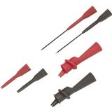 Fluke TP920 Veiligheids-testpuntenset Steekaansluiting 2 mm CAT III 300 V Rood, Zwart 1 stuk(s)