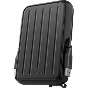 Silicon Power Armor A66 - Harde schijf - 4 TB - extern (draagbaar) (4 TB), Externe harde schijf, Zwart