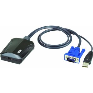 ATEN CV211CP-AT KVM-switch Zwart