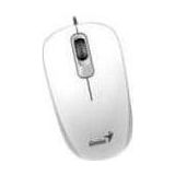 Genius - DX-110 Muis - Wit - USB Type-A - Optisch - 1000 DPI