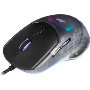 Tracer - Gamezone Neon RGB - Muis - Zwart - Bedraad
