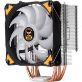 SilverStone - AR12-TUF - CPU-koeler - Zwart - Aluminium