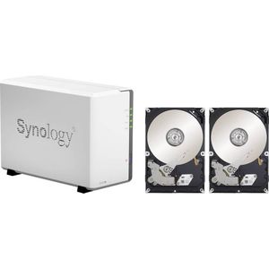 Synology NAS-server 6TB (2x3TB) (2 x 3 TB), Netwerkopslag
