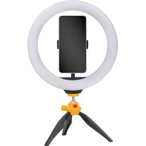 Kodak Selfie Ring Licht 25cm (Ringlicht), Constant licht, Zwart