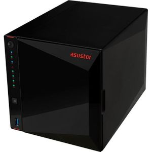 Asustor Nimbustor 4 AS5304T NAS Desktop Ethernet LAN Zwart J4105, Netwerkopslag