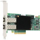 Emulex - LPe16002B-M6 - Hostbus-adapter - Dual-port - PCIe 3.0 x8 - 16Gb Fibre Channel