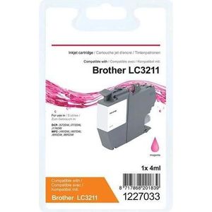 Office Depot - LC3211MG - Inktcartridge - Magenta - 4 ml - Compatibel