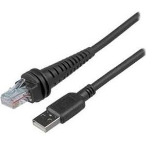 Honeywell PC42D / PC42T USB CABLE CBL-500-150-S00-01, USB A, Black, Accessoires voor barcodescanners