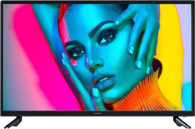 Kiano SlimTV 32 (32 inch) (32", LED, Klaar voor HD), TV, Zwart