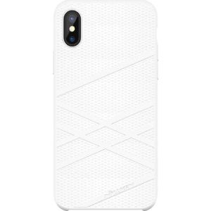 Nillkin Flex Case Series Silicone Cover (iPhone X), Smartphonehoes, Wit