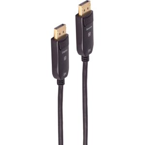 Shiverpeaks -BASIC-S--DisplayPort Optische Kabel, Rev1, 8K, 10m (10 m), Videokabel