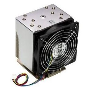 Supermicro CPU-Khler 4U fr Sockel AM5 aktiv SNK-P0093AP4, Processorkoeler, Grijs