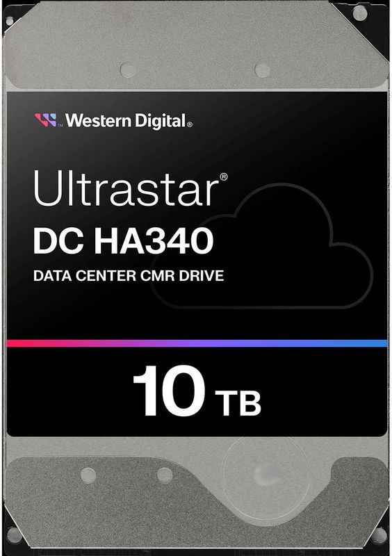 WD - DC HA340 - Harde Schijf - 10 TB - 7200 RPM, 600 MB/s, Rotational Vibration Safeguard