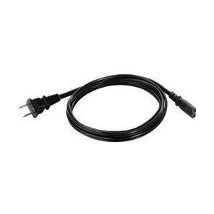 Zebra LINE CORD:AC PWR,6",18AWG 50-16000-182R, Black, Male, Female, Accessoires voor barcodescanners