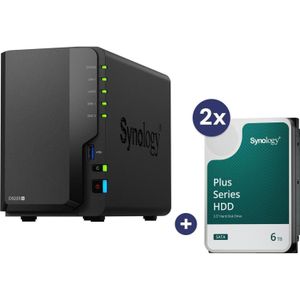 Synology - DiskStation DS225+ - NAS Server - 2-bay - Lege Behuizing