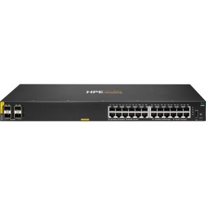 Aruba 6000 CL4 4SFP Swch (28 ports), Netwerkschakelaar, Zwart