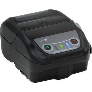 Seiko EU AC Adapter, 8 Punkte/mm (203dpi), BT (203 dpi), Labelprinter, Zwart