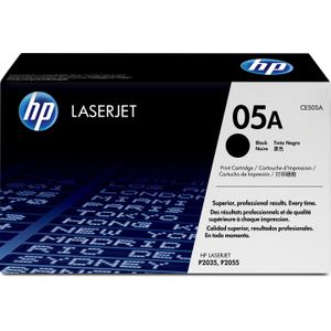 HP 05A Black Original LaserJet Toner Cartridge tonercartridge 1 stuk(s) Origineel Zwart
